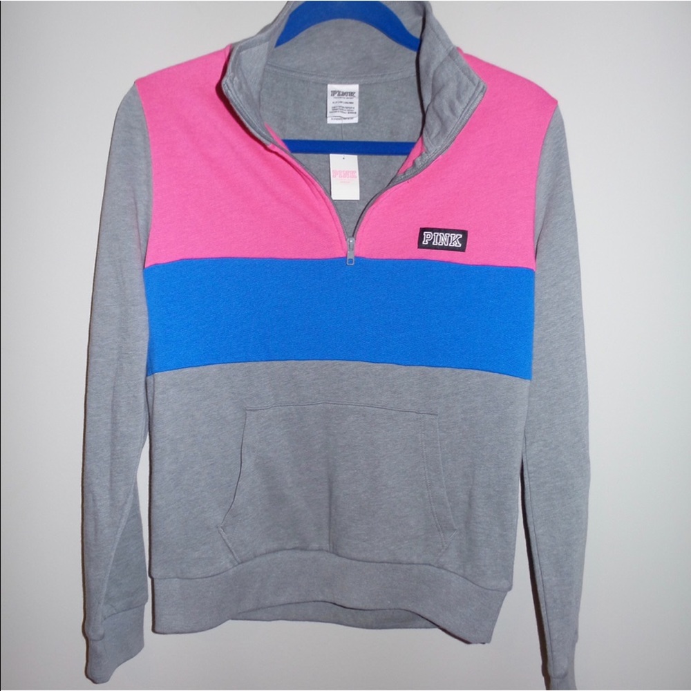 Victoria’s Secret PINK NWT 1/4 Zip Sweatshirt